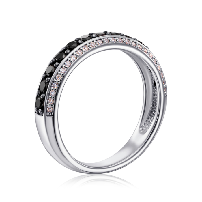 12345 Золота каблучка з діамантами. Артикул 53246/02/1/8884 (53246/0.8Sб ч) 12345 грн43,980 12345