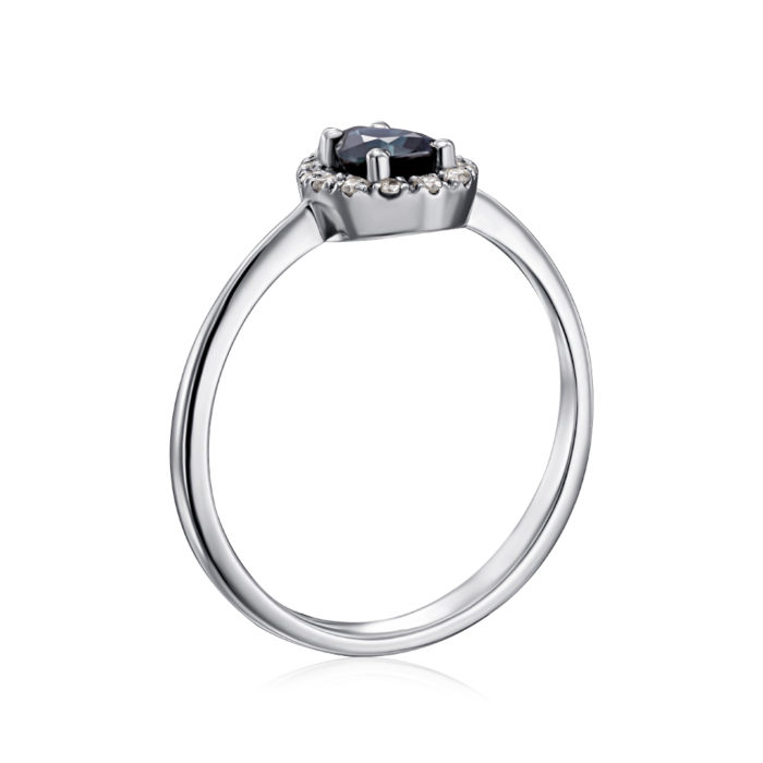 12345 Золота каблучка з сапфіром і діамантами. Артикул 53334/1б сап 12345 грн21,007 12345