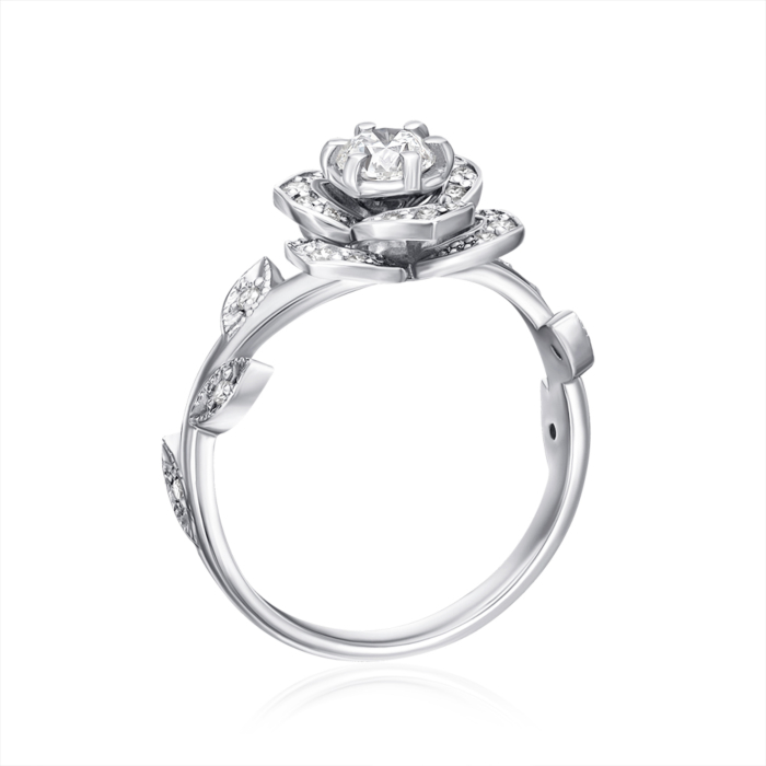 12345 Золота каблучка з діамантами. Артикул 53414/02/1/8444 12345 грн247,770 12345