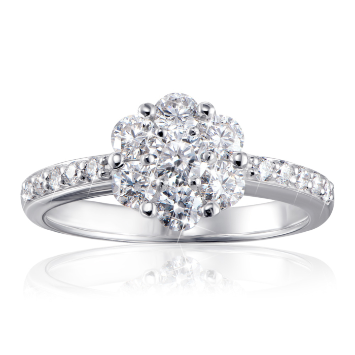 12345 Золота каблучка з діамантами. Артикул 53472/02/1/8945 12345 грн167,567 12345