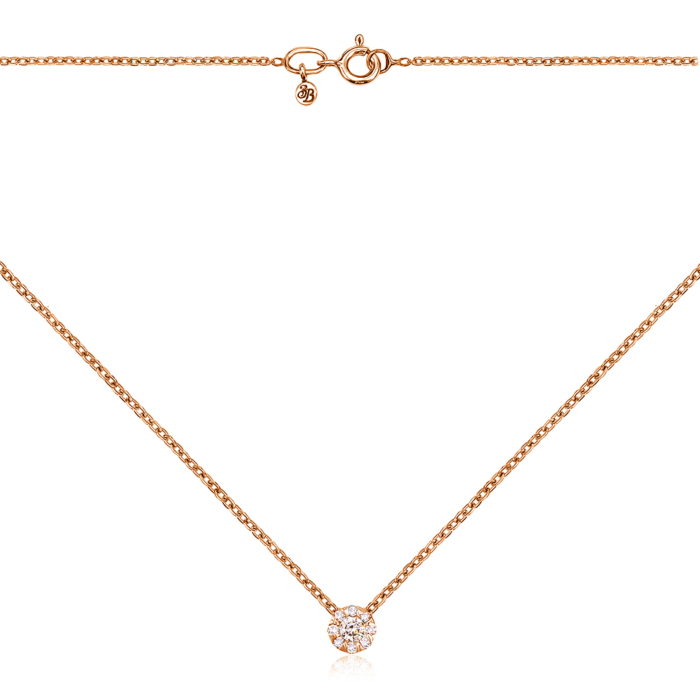 12345 Золоте кольє з діамантами. Артикул 53939/66024-3/01/0/9594 12345 грн31,081 12345