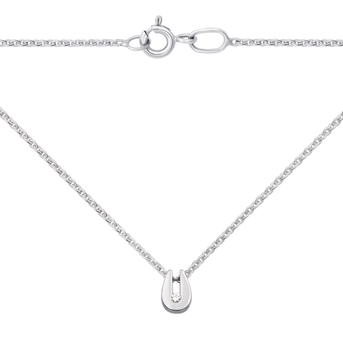 12345 Золоте кольє з діамантом. Артикул 53969/1.5б 12345 грн14,060 12345