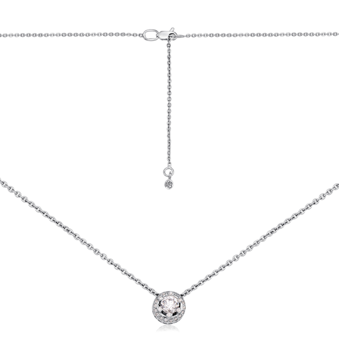 12345 Золоте кольє з діамантами. Артикул 560003/66024-1/02/1/8546 12345 грн123,306 12345