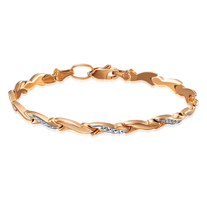 12345 Золотий браслет. Артикул 74448/01/3 (74448) 12345 грн21,777 12345