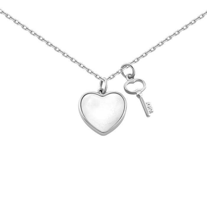 12345 Срібне кольє з перламутром. Артикул UG57D14879 12345 грн1,736 12345