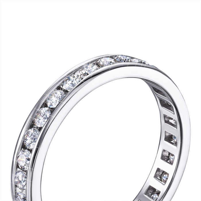 Золотое кольцо с бриллиантами. Артикул 800034/02/1/8581