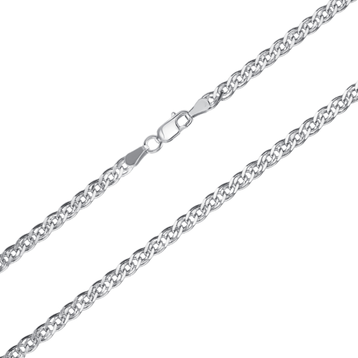 12345 Срібний ланцюжок. Артикул 813Р 2/55 12345 грн4,305 12345