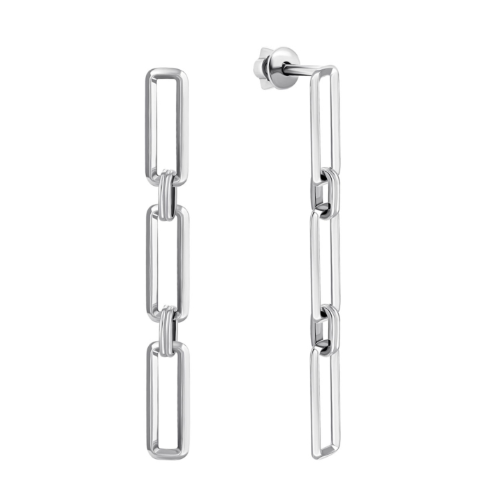 12345 Срібні сережки-підвіски. Артикул UG582868 12345 грн2,883 12345