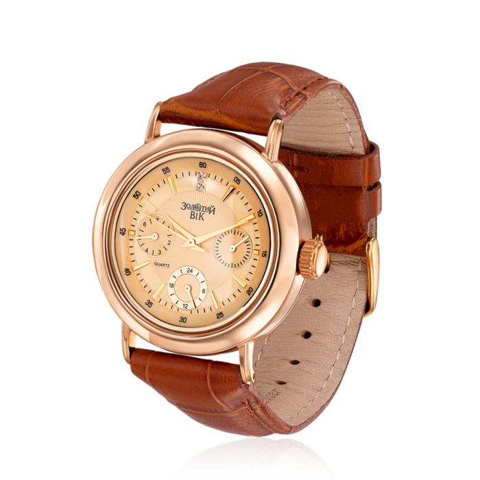 12345 Золотий годинник кварцевий. Артикул 9112-4/01/0 12345 грн87,860 12345