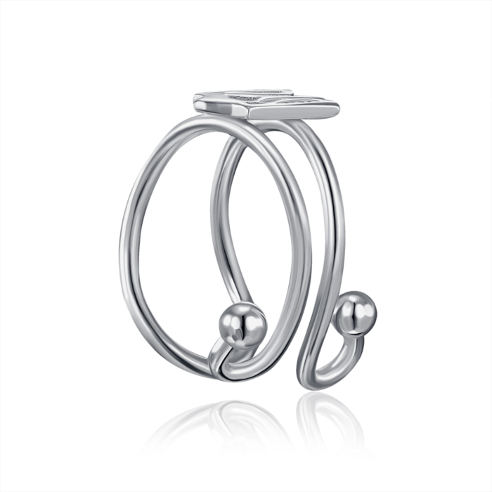 12345 Срібна сережка-кафа. Артикул С2/280 12345 грн642 12345