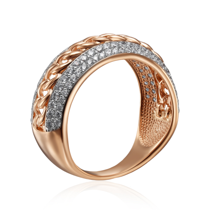 12345 Золота каблучка з фіанітами. Артикул 18330/01/1/36 12345 грн20,078 12345