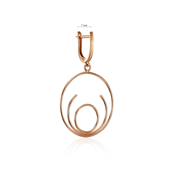 12345 Золоті сережки-підвіски. Артикул 02791/01/0 12345 грн23,609 12345