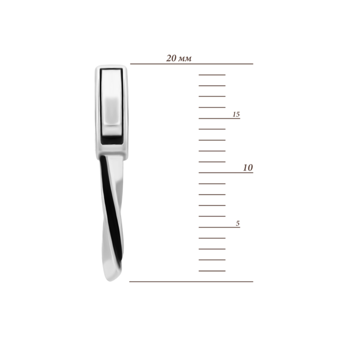 12345 Срібні сережки з емаллю. Артикул UG5B00142 12345 грн1,750 12345