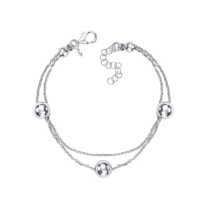 12345 Срібний браслет без вставки. Артикул BFAXD000129-B/12 12345 грн3,319 12345