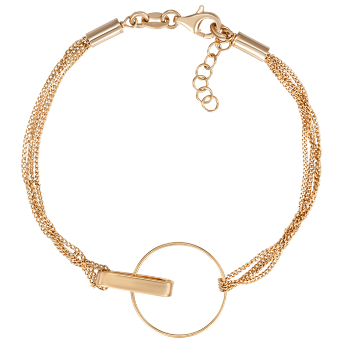 12345 Срібний позолочений браслет. Артикул BRT 10883 G-B/20 12345 грн2,460 12345