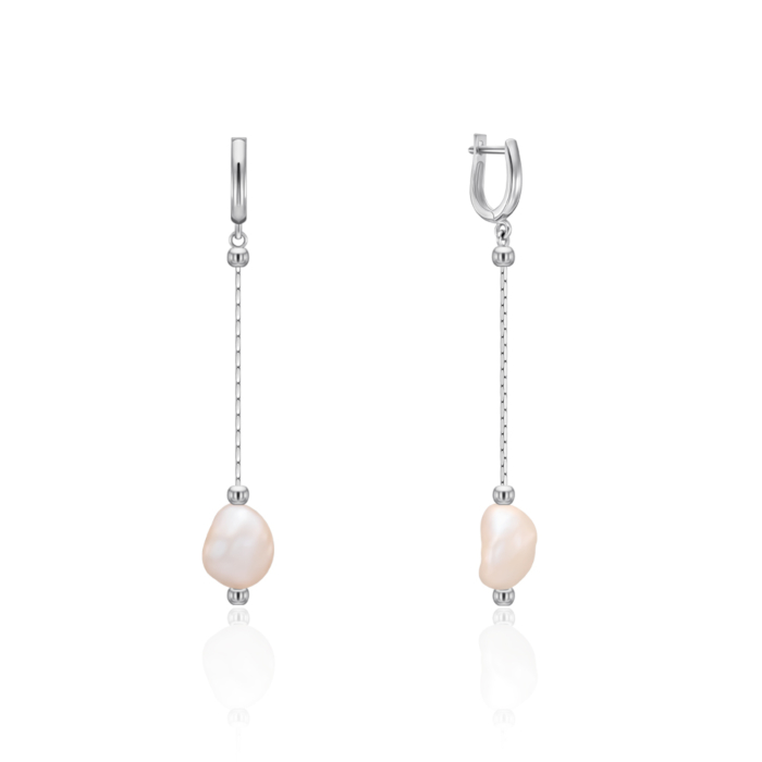 12345 Золоті сережки з перлами. Артикул F-K-4036-E/02/21046 12345 грн20,418 12345