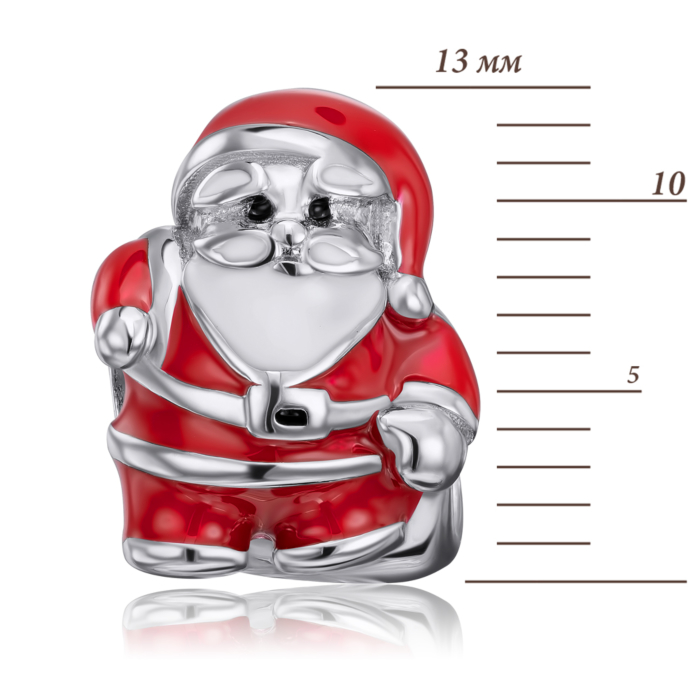 12345 Срібна підвіска-шарм з емаллю. Артикул HE-1024-S-P/12/393 12345 грн2,271 12345