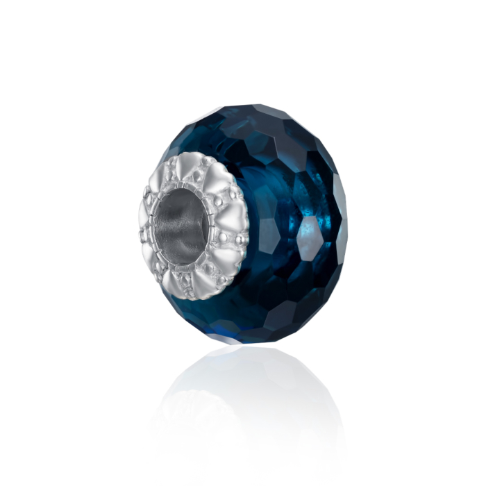 12345 Срібна намистина-шарм. Артикул HGPL-103-BL-P/12/4651 12345 грн2,373 12345