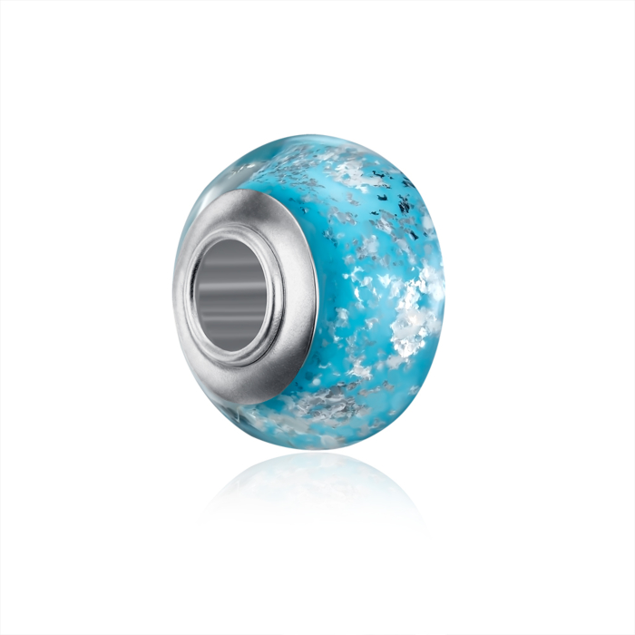 12345 Срібна намистина-шарм. Артикул HGS-860-P/12/4648 12345 грн2,073 12345