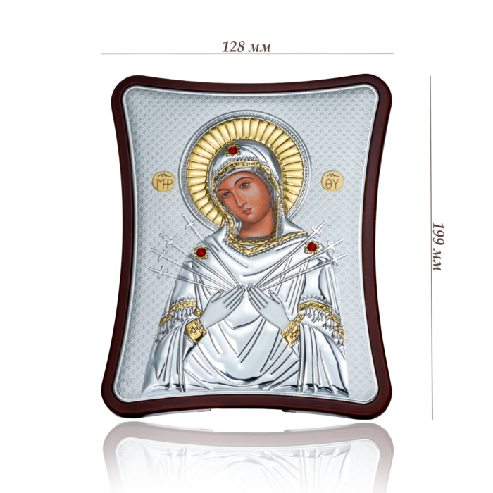 12345 Срібна ікона. Артикул MA/E1414/1X 12345 грн3,567 12345