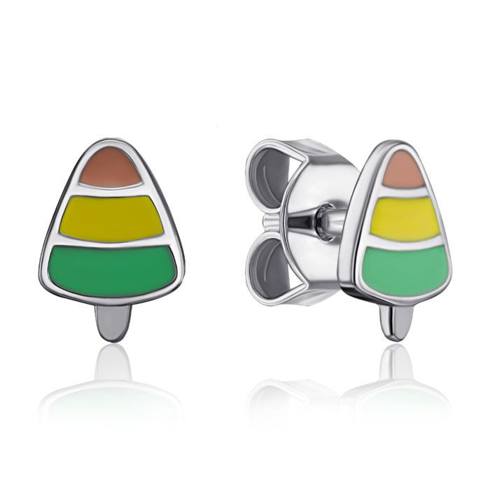 12345 Срібні пусети з емаллю. Артикул ME15441A-E/12/4503 12345 грн975 12345