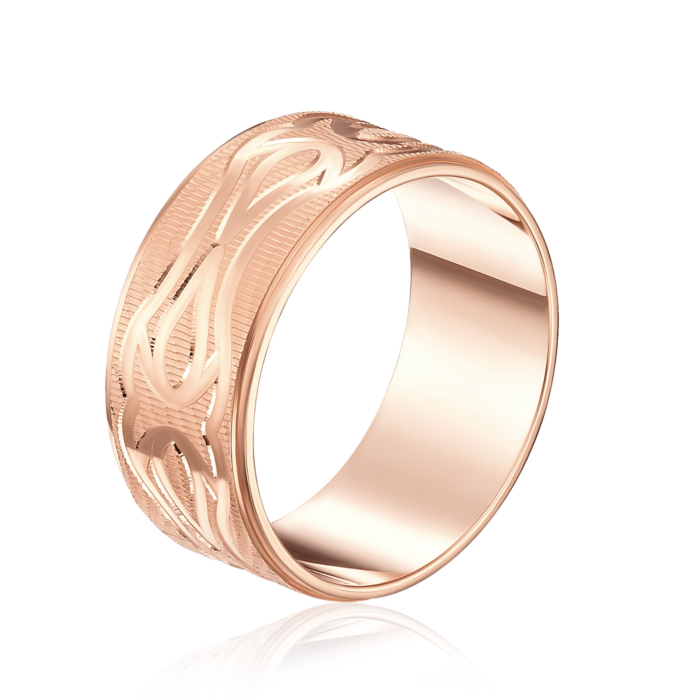 Обручка з алмазною гранню. Артикул 10101/16