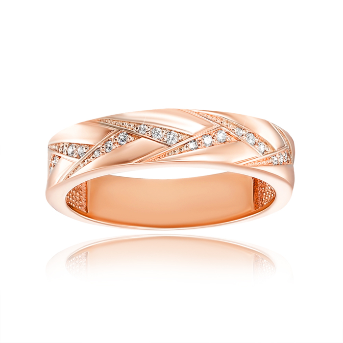 12345 Золота обручка з діамантами. Артикул 100014/01/0/9807 12345 грн30,958 12345