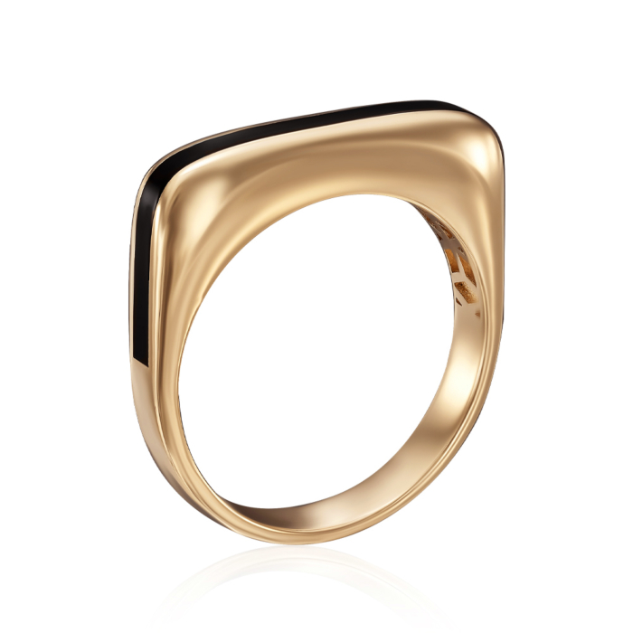 12345 Золота каблучка з емаллю. Артикул P-K-3133-R/03/4823 12345 грн13,272 12345