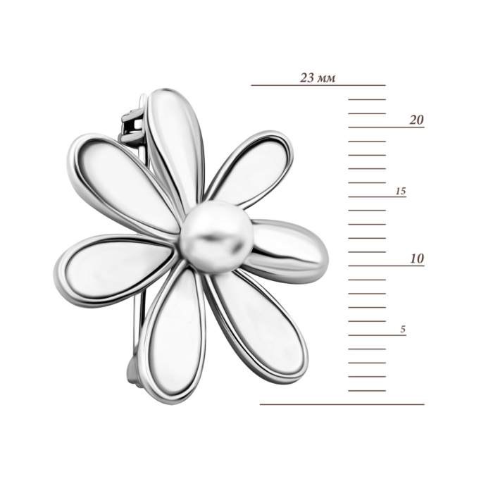 12345 Срібна булавка з перлиною.Артикул UG5XZ0034 12345 грн2,576 12345