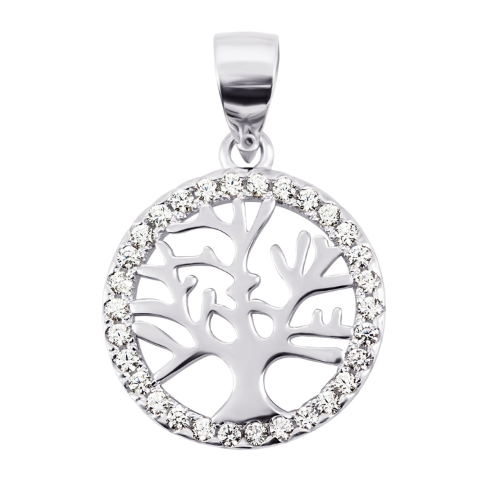 12345 Срібна підвіска Дерево з фіанітами.Артикул UG5PPS2161 12345 грн1,352 12345
