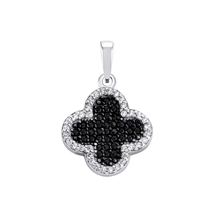 12345 Срібна підвіска з фіанітами. Артикул UG530594chb 12345 грн1,804 12345