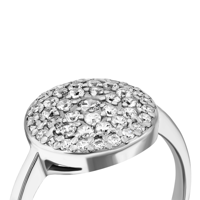 12345 Срібна каблучка з фіанітами.Артикул UG5910160б 12345 грн2,475 12345