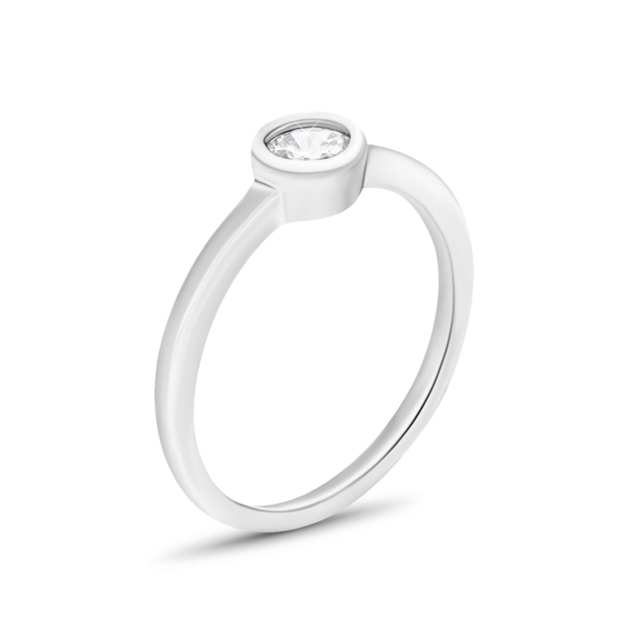 12345 Срібна каблучка з фіанітом.Артикул UG5A01180 12345 грн902 12345