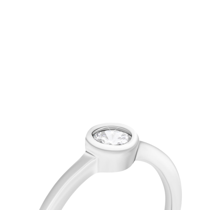 12345 Срібна каблучка з фіанітом.Артикул UG5A01180 12345 грн902 12345