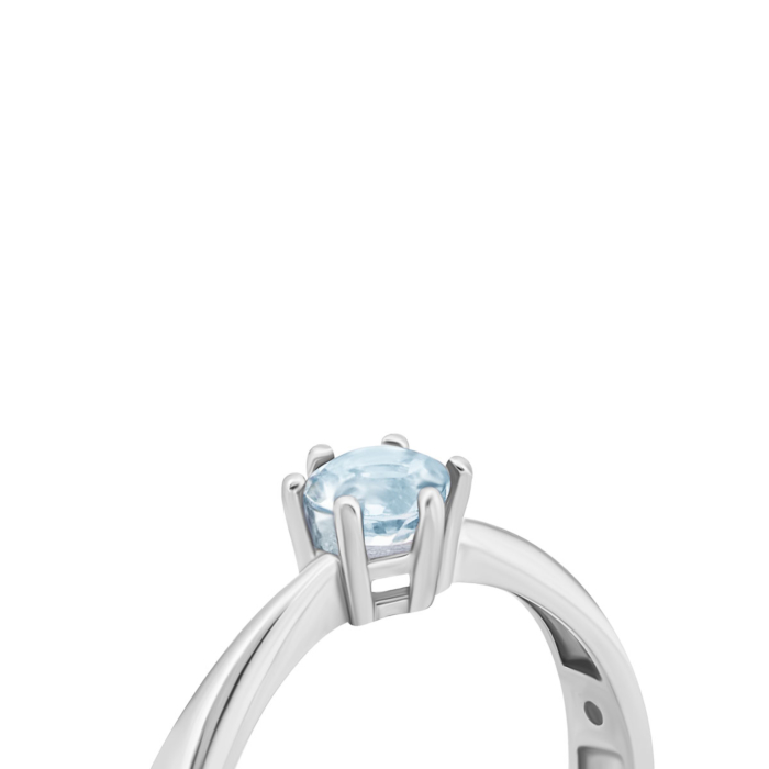 12345 Срібна каблучка з топазом і фіанітами. Артикул UG51180К.т.Rh 12345 грн1,225 12345