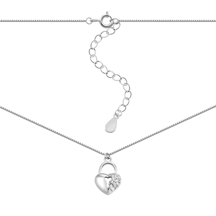 12345 Срібне кольє з фіанітами.Артикул UG55D13981 12345 грн1,253 12345