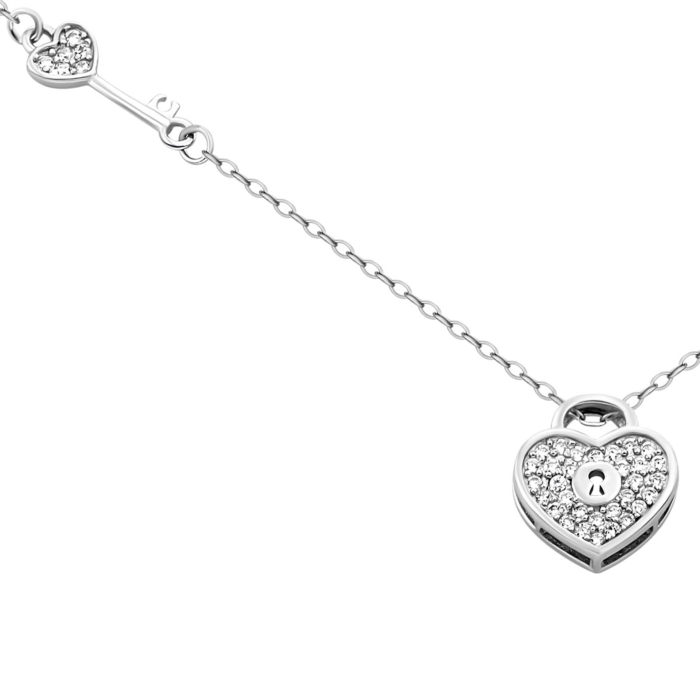 12345 Срібне кольє з фіанітами.Артикул UG55D14374 12345 грн1,476 12345