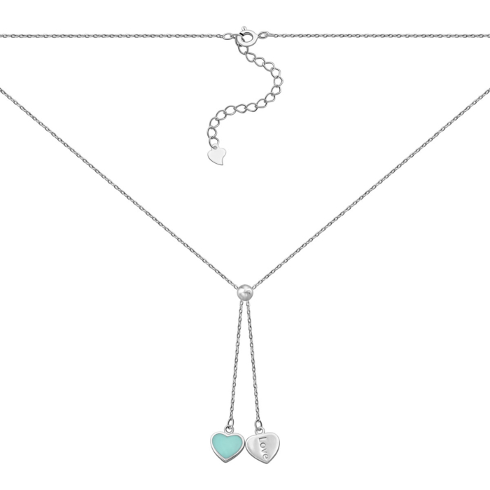 12345 Срібне кольє з емаллю.Артикул UG5NE35843 12345 грн1,717 12345