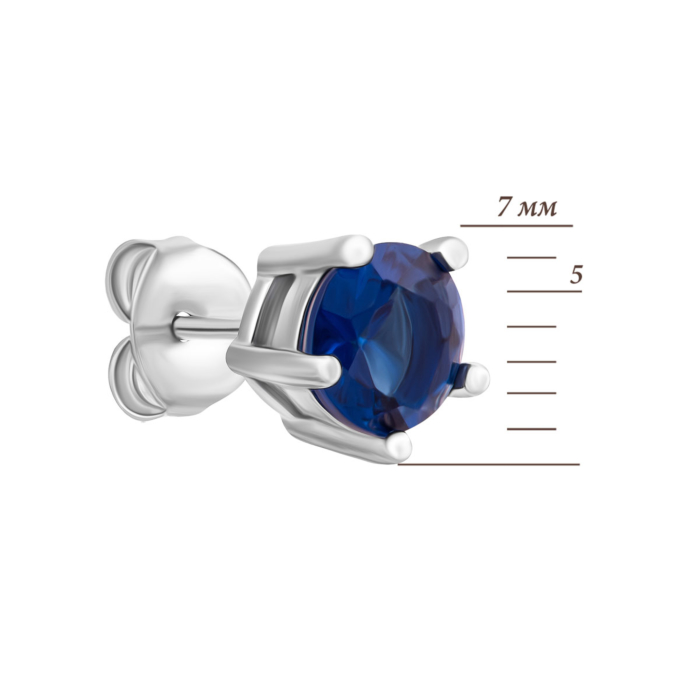 12345 Срібні пусети з фіанітами.Артикул UG5SZSE07049 сер 12345 грн814 12345