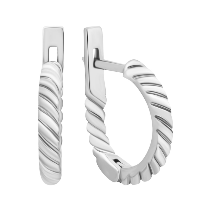 12345 Срібні сережки.Артикул UG51248Rh 12345 грн5,610 12345