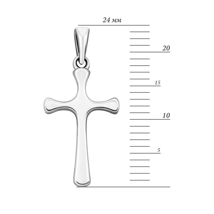 12345 Срібний хрестик.Артикул UG5G00010 12345 грн597 12345