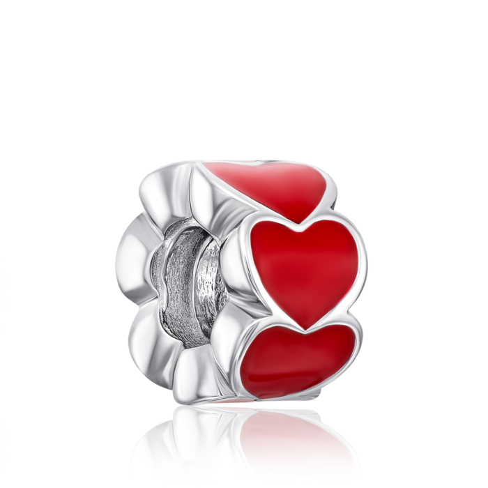 12345 Срібна намистина шарм з емаллю. Артикул 35149/12/1/392 12345 грн1,479 12345