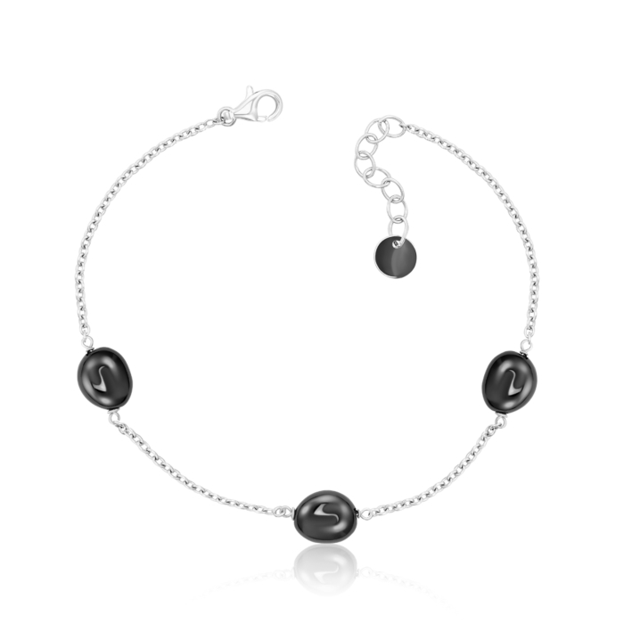 12345 Срібний браслет з керамікою. Артикул SB2825-B-B/12 12345 грн1,989 12345