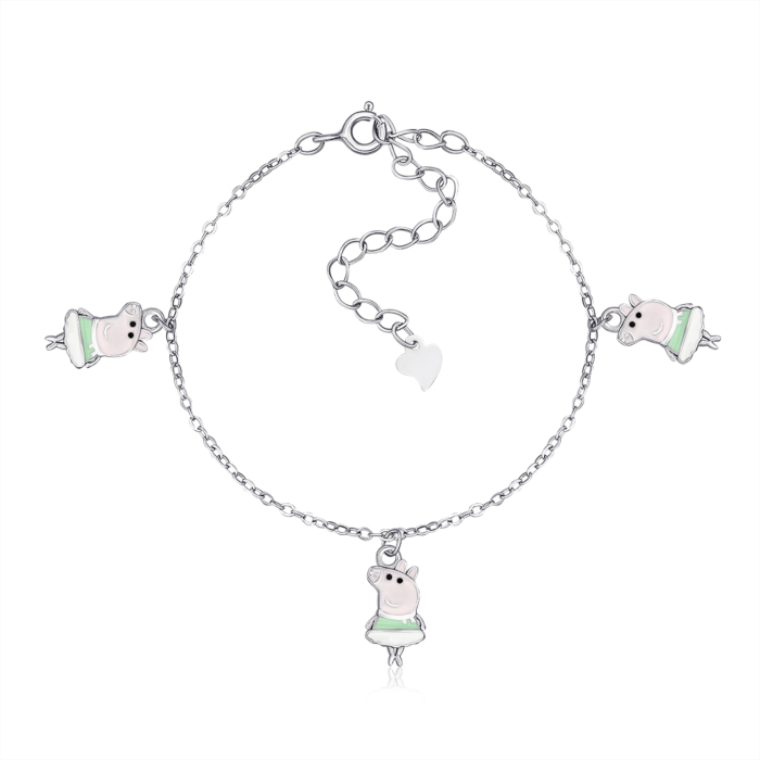 12345 Срібний браслет з підвісками. Артикул H2791-B/12/3604 12345 грн778 12345