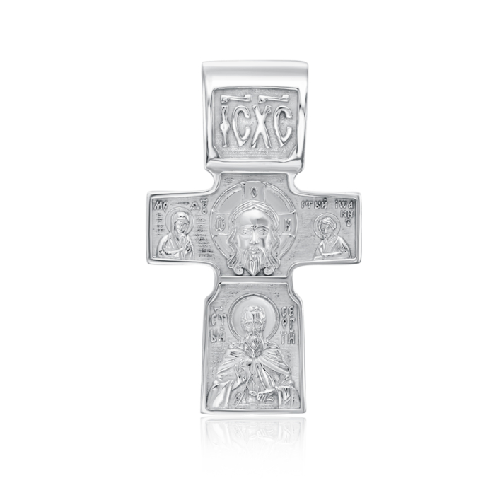 12345 Срібний хрестик без вставки. Артикул 35236/12/1 12345 грн7,070 12345