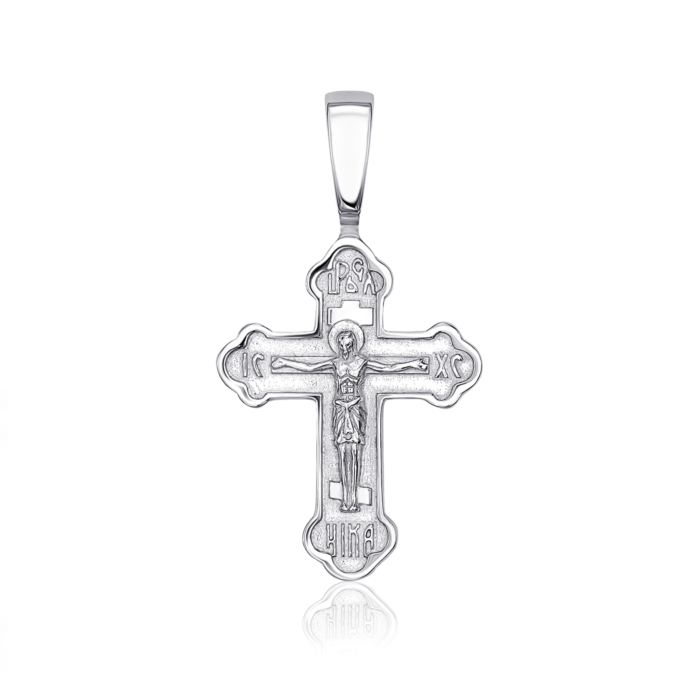 12345 Срібний хрестик. Розп'яття Христове. Артикул с31359 12345 грн1,376 12345