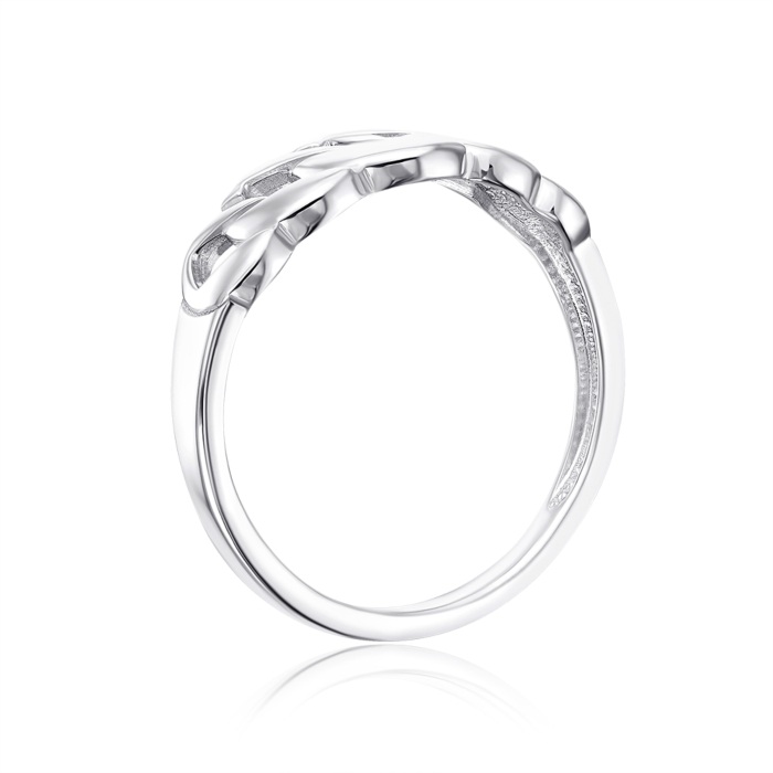 Срібна каблучка без вставки. Артикул 001131/12/1