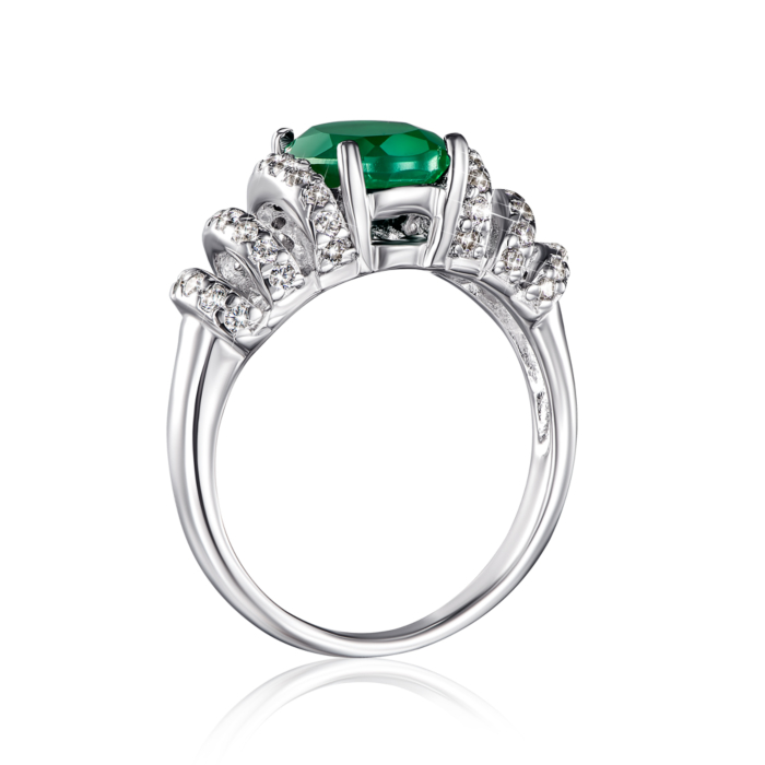 12345 Срібна каблучка з агатом. Артикул GRE2353-R/12/6219 12345 грн3,815 12345