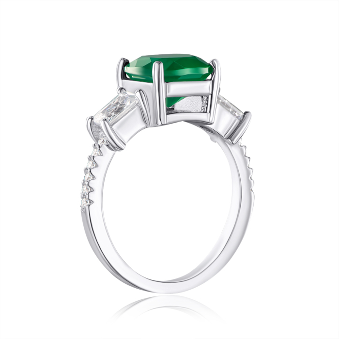 12345 Срібна каблучка з агатом. Артикул NA706-R/12/6221 12345 грн2,916 12345