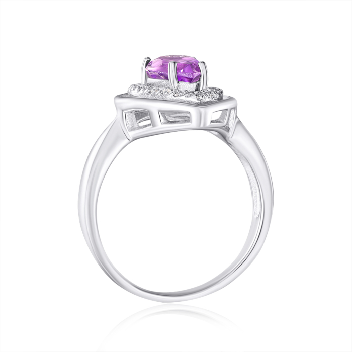 12345 Срібна каблучка з аметистом. Артикул GREP2567-R/12/6997 12345 грн2,182 12345